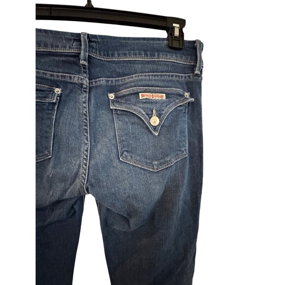 Hudson Jeans Blue Womens Size 11 Slim Fit Stretch Denim USA Made - Picture 4 of 5